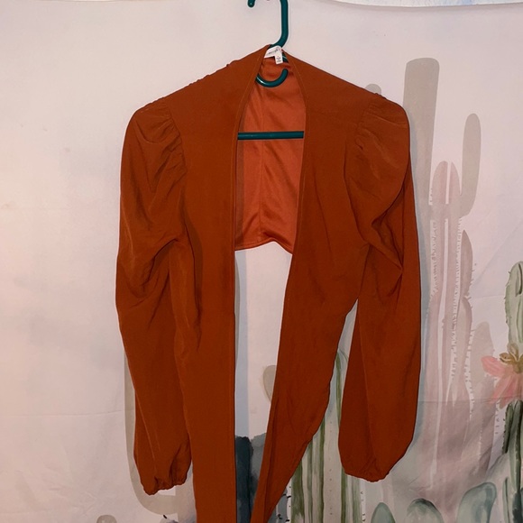 Burt orange romper - Picture 2 of 6